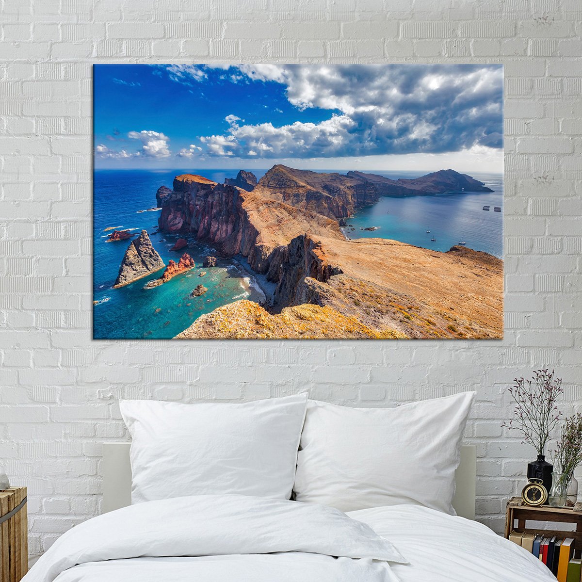 Gorgeous Cabo De Roca Multi Panel Canvas Wall Art
