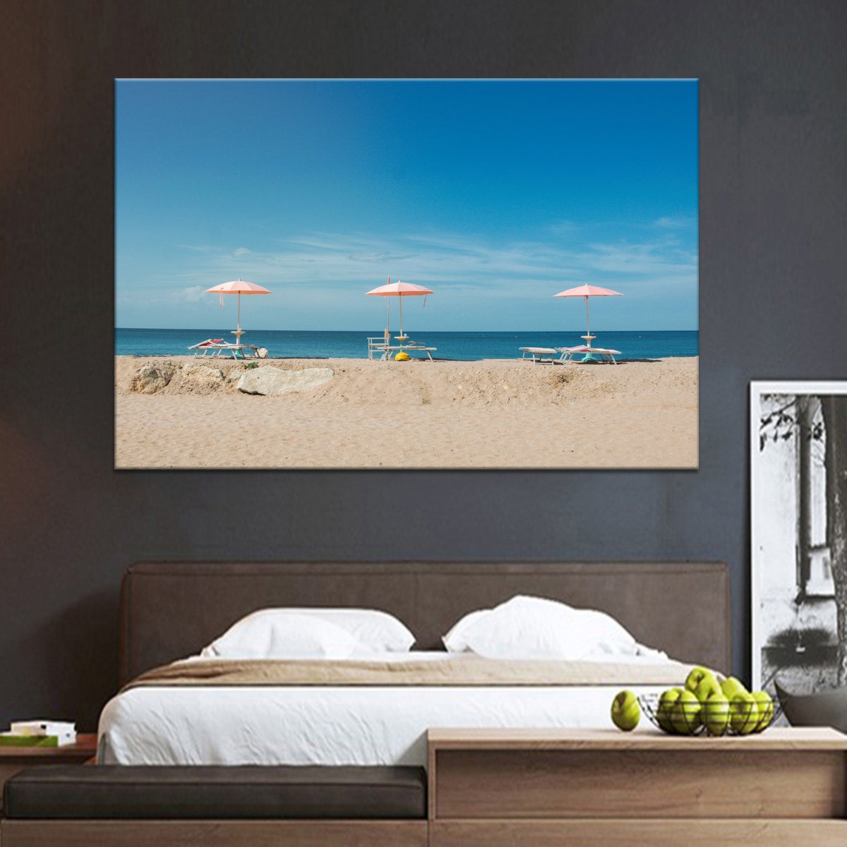 Ideal Beach Vacation Multi Panel Canvas Wall Art