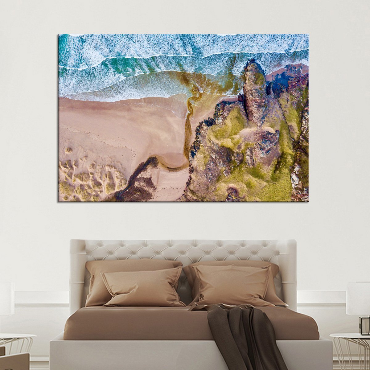 Breathtaking Coastal View Multi Panel Canvas Wall Art
