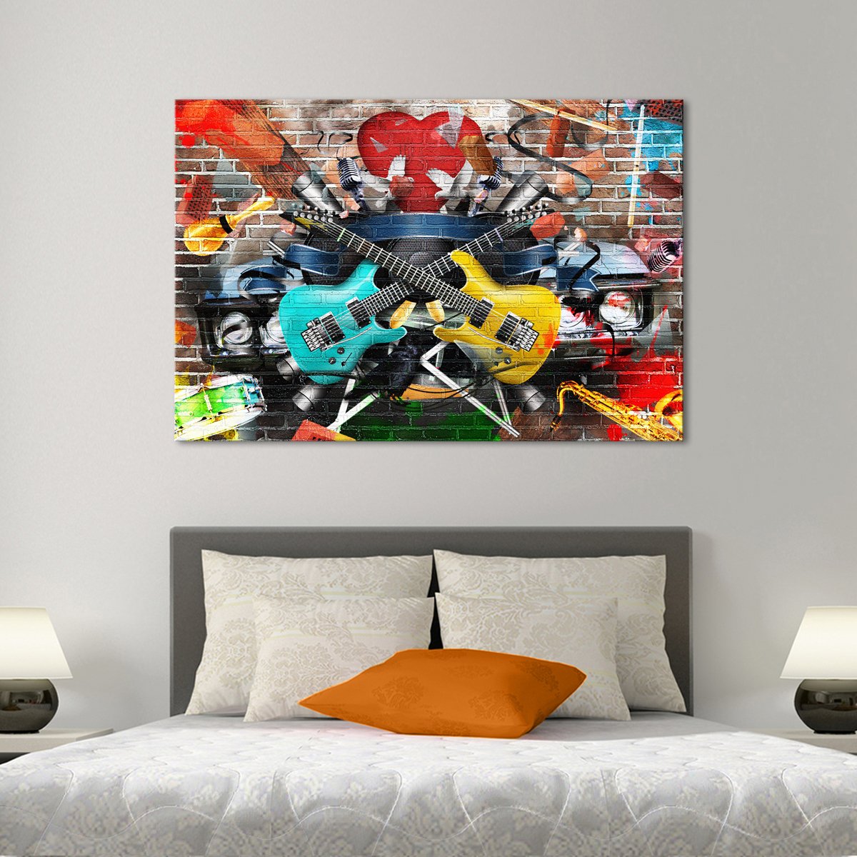Music Festival Multi Panel Canvas Wall Art