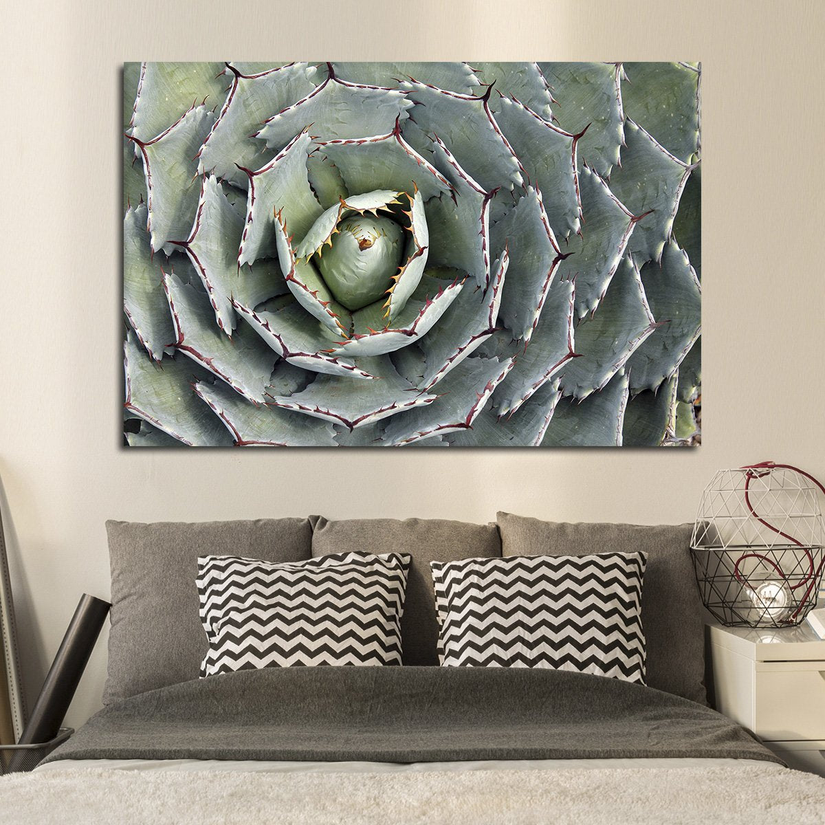 Agave Bloom Multi Panel Canvas Wall Art