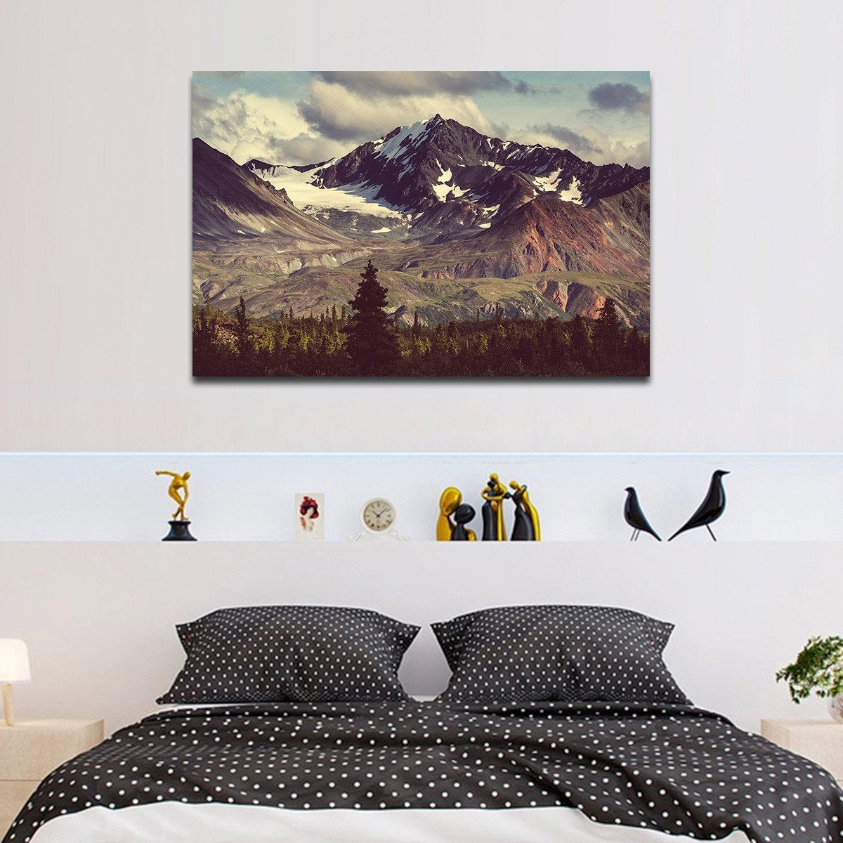 Alaskan Mountains Multi Panel Canvas Wall Art