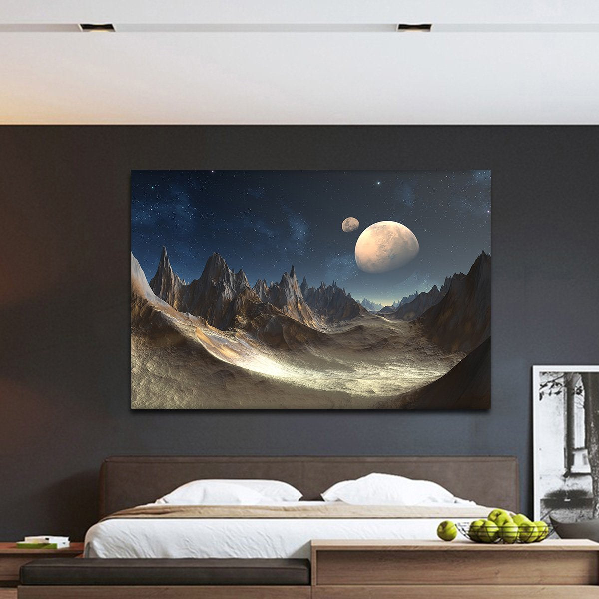 Alien Planet Multi Panel Canvas Wall Art