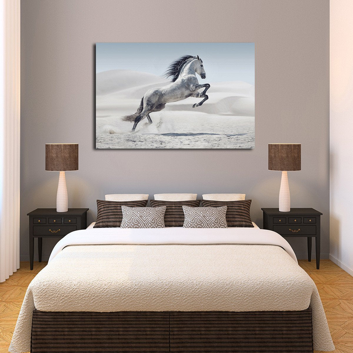 Arabian Horse Multi Panel Canvas Wall Art