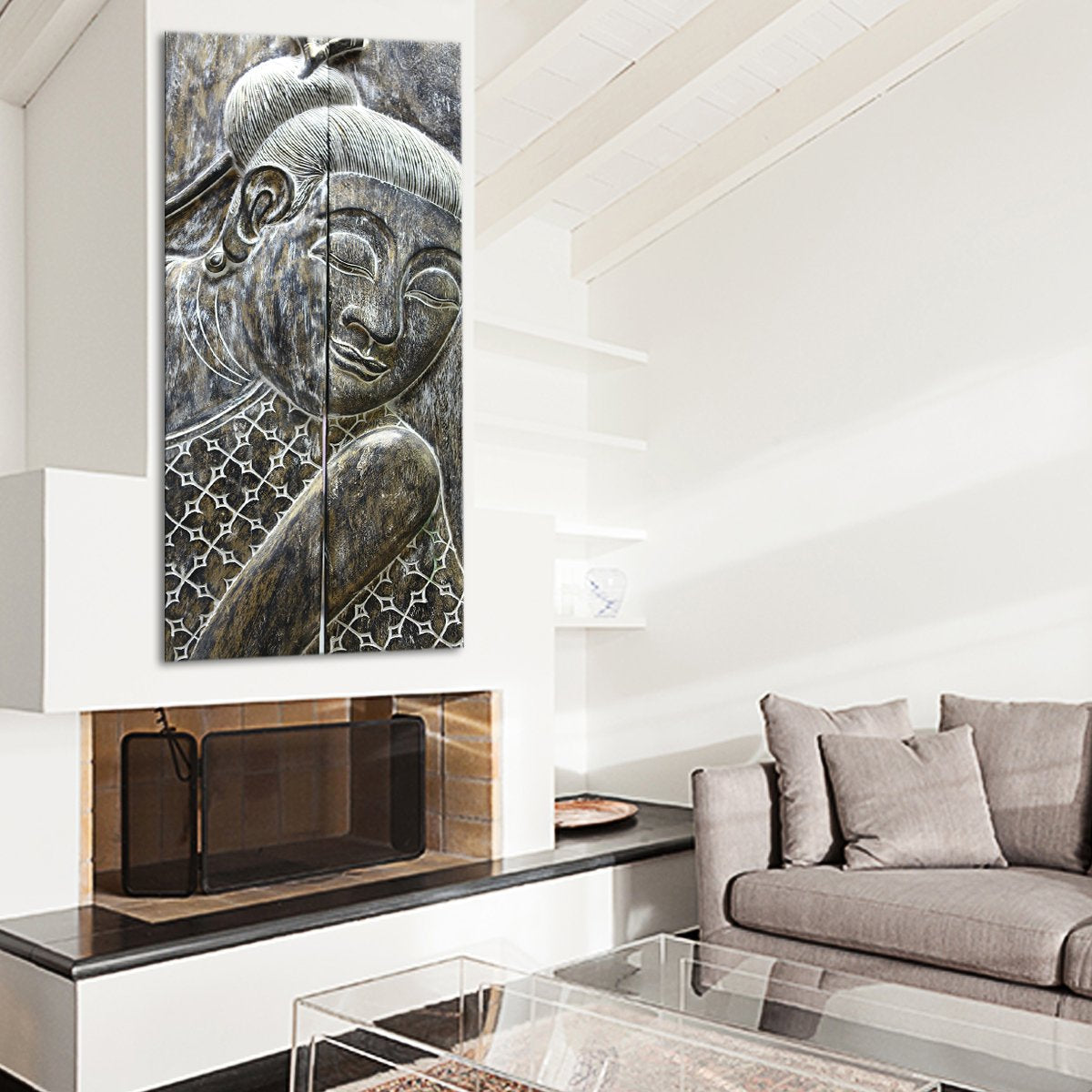 Artistic Buddha Multi Panel Canvas Wall Art