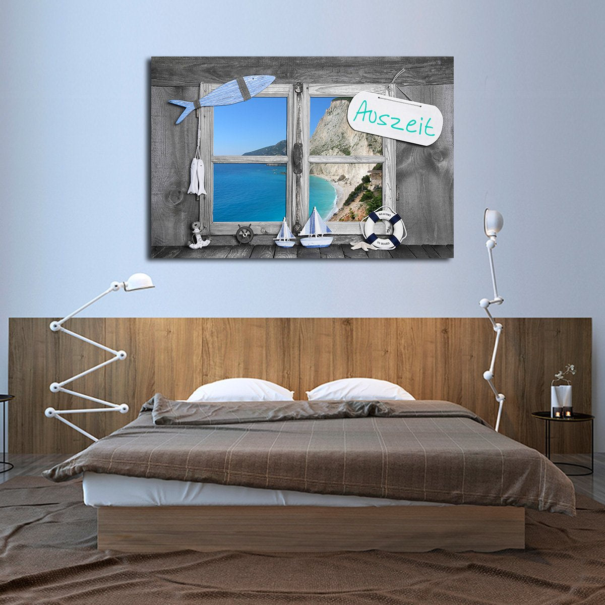 Auszeit Multi Panel Canvas Wall Art