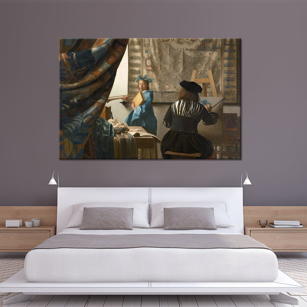 The Art of Painting Multi Panel Canvas Wall Art