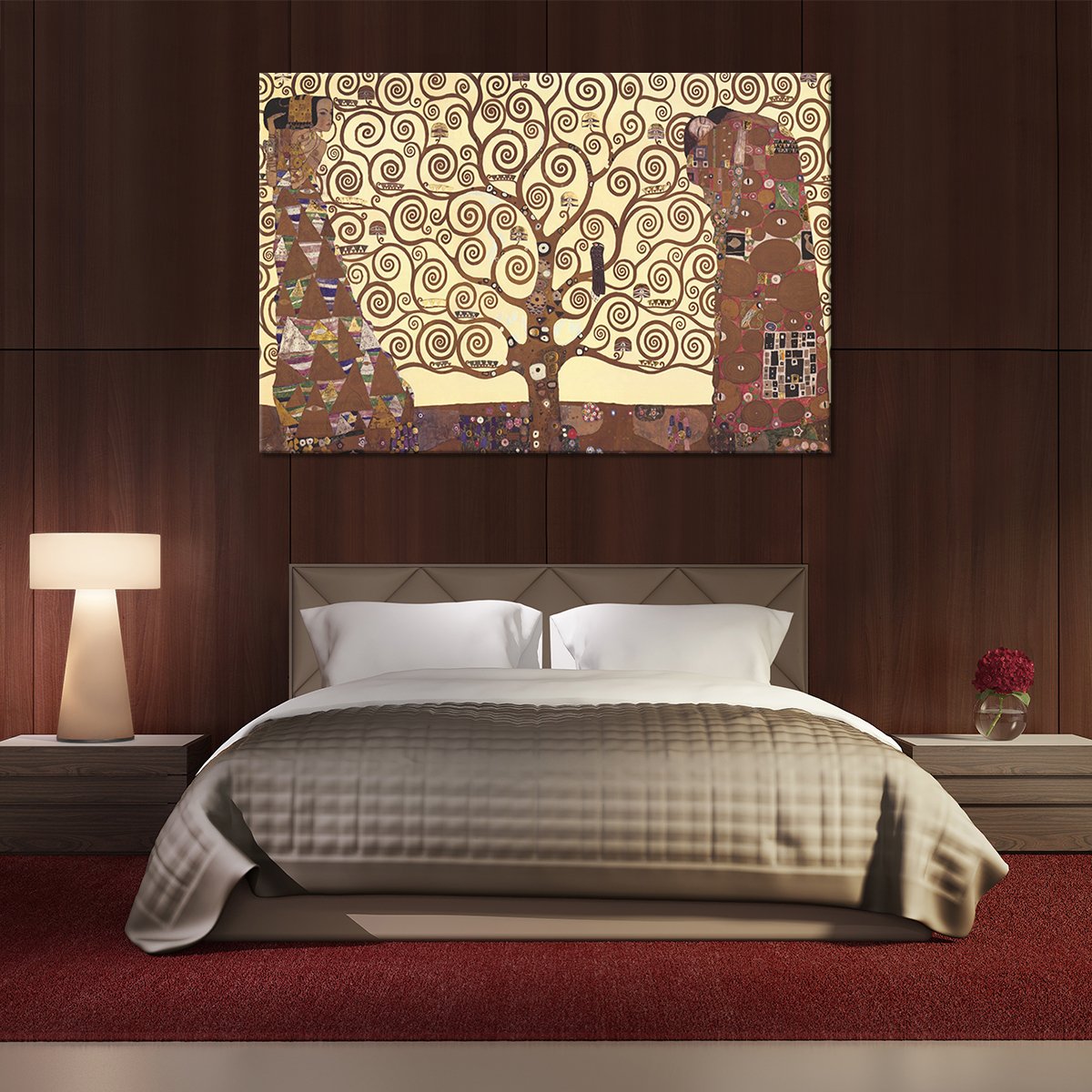 The Tree Of Life Multi Panel Canvas Wall Art