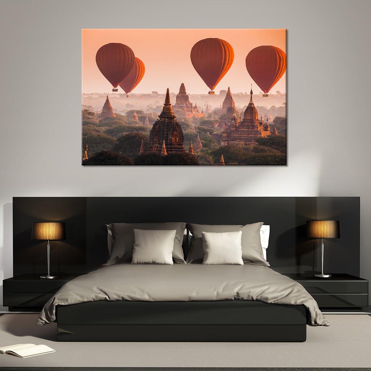 Myanmar Multi Panel Canvas Wall Art