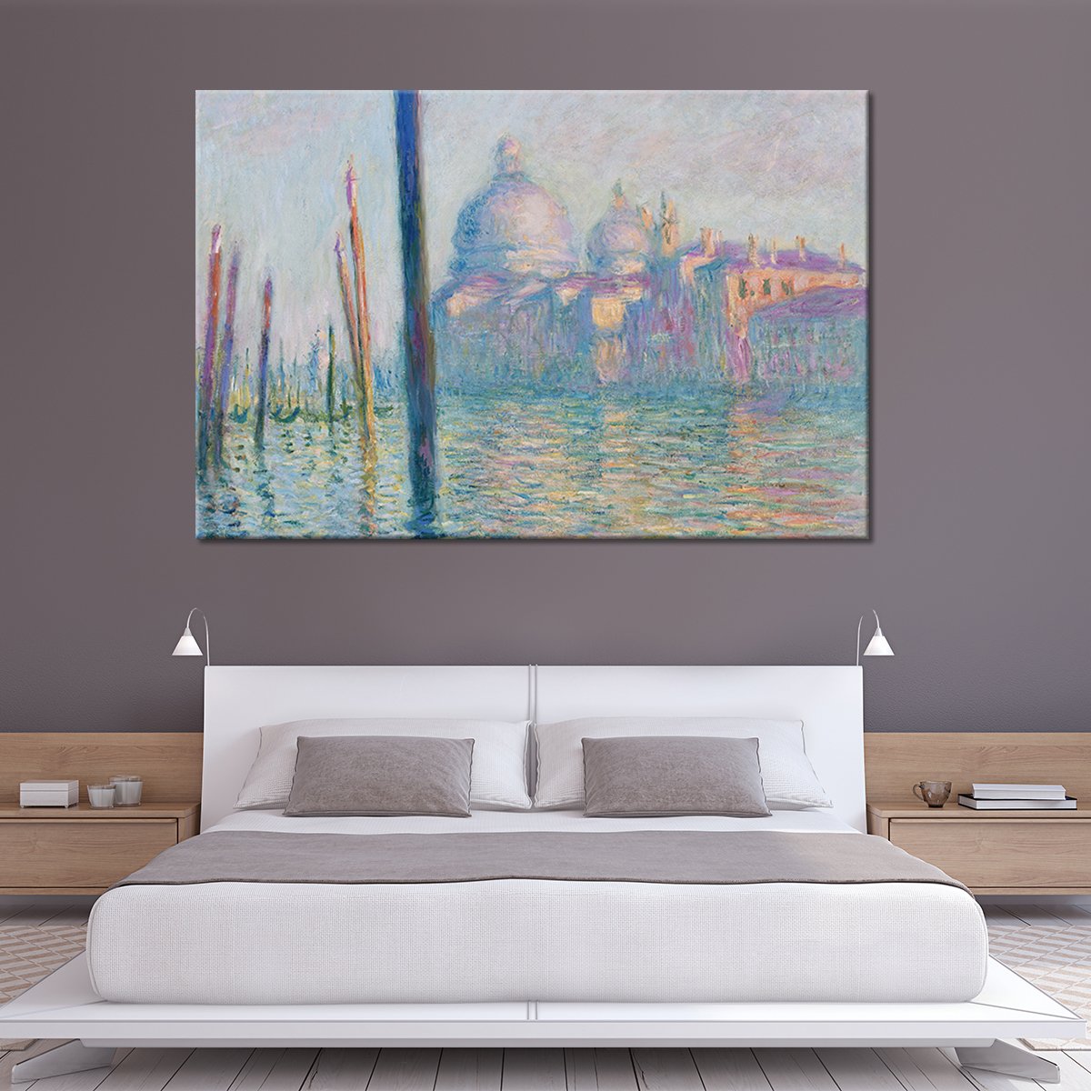 Le Grand Canal Multi Panel Canvas Wall Art