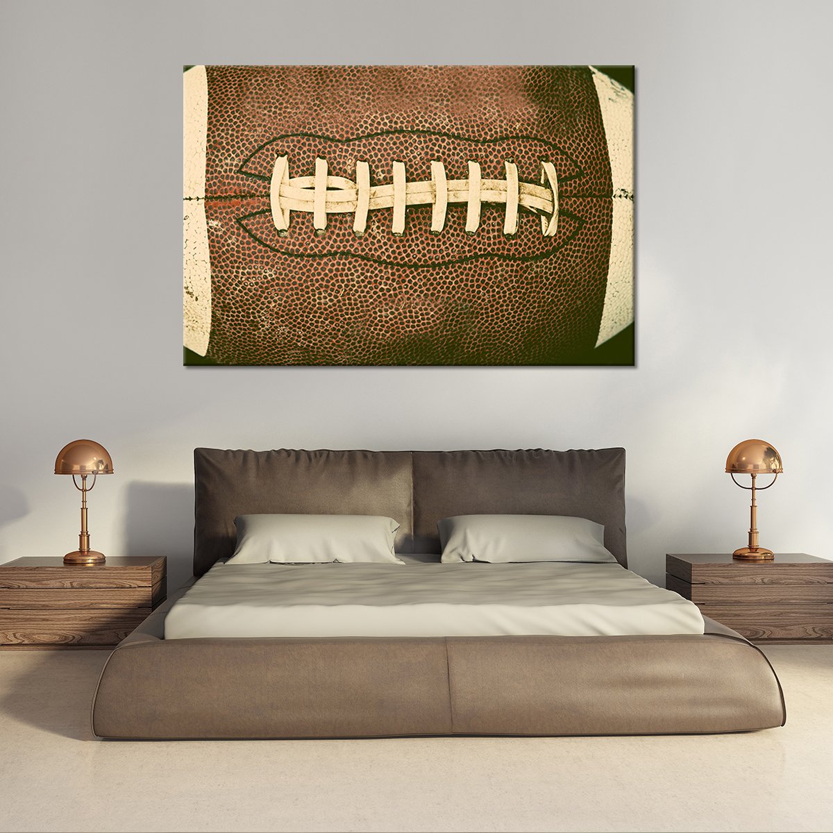 Football Multi Panel Canvas Wall Art
