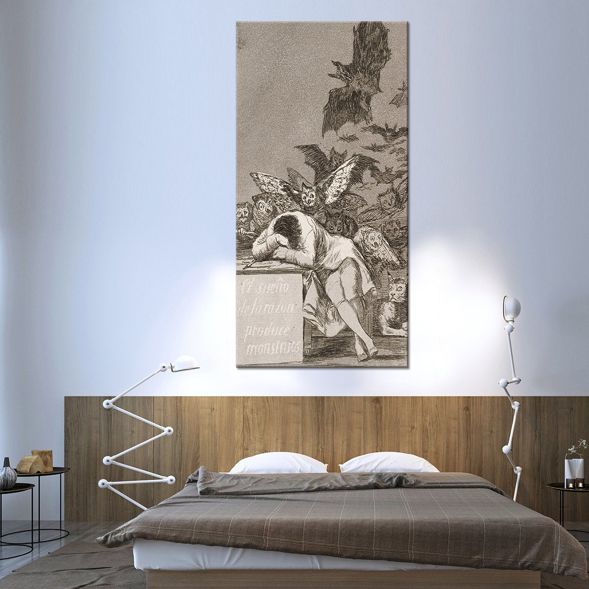 The Sleep Of Reason Multi Panel Canvas Wall Art