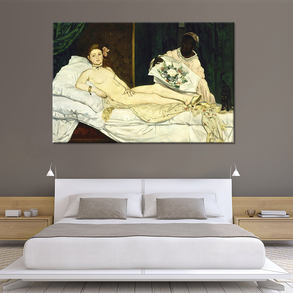 Olympia Multi Panel Canvas Wall Art