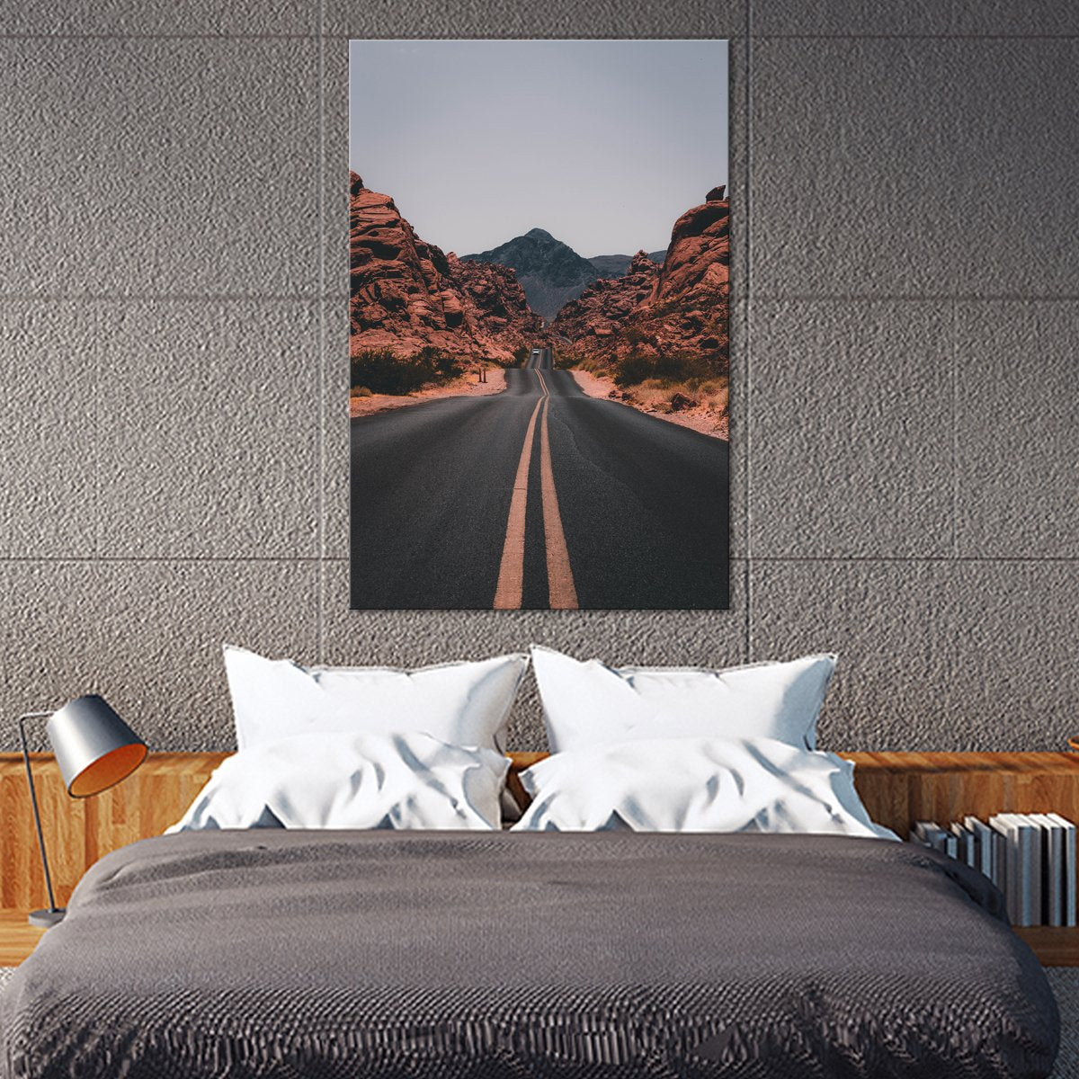 Life Is A Highway Multi Panel Canvas Wall Art