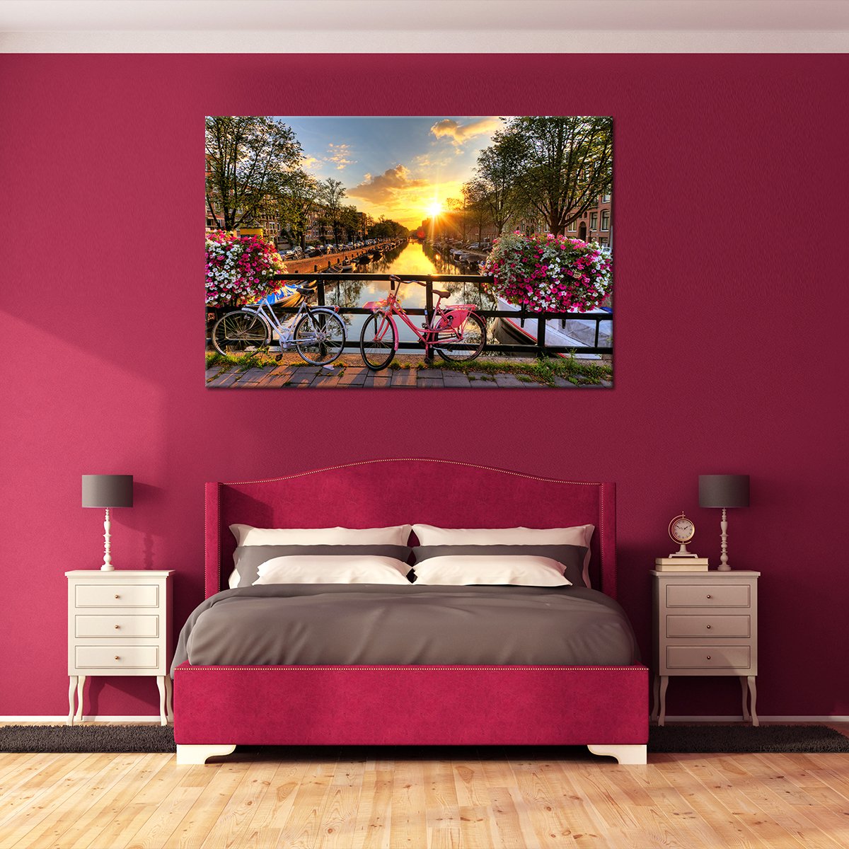 Amsterdam Multi Panel Canvas Wall Art