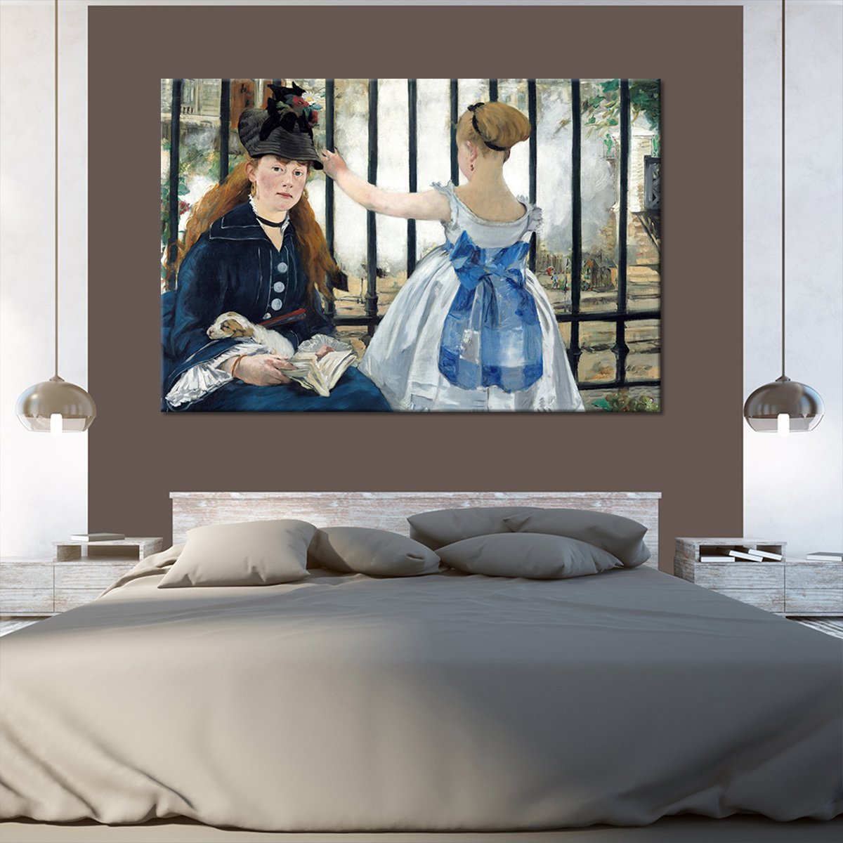 The Railway Multi Panel Canvas Wall Art