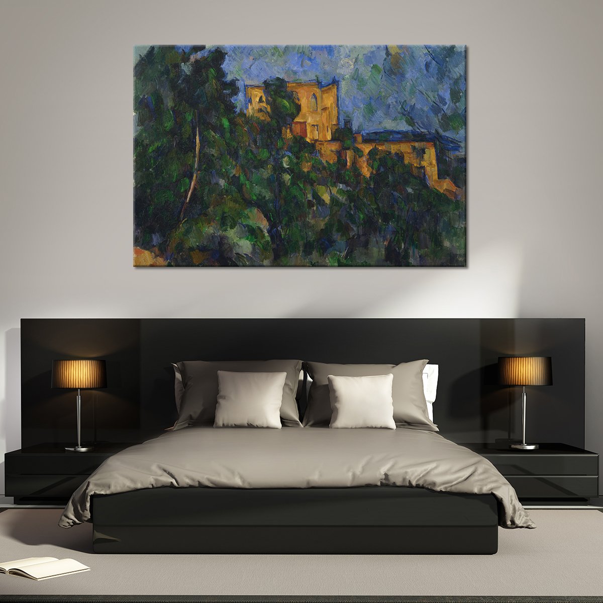 Chateau Noir Multi Panel Canvas Wall Art