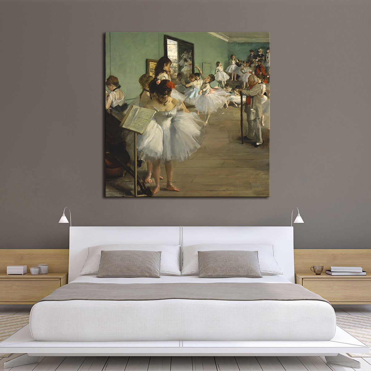 The Dance Class Canvas Wall Art