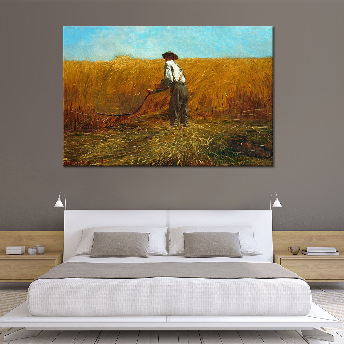 The Veteran In A New Field Multi Panel Canvas Wall Art