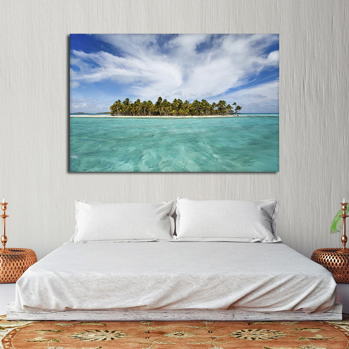 Bahamas Island Multi Panel Canvas Wall Art