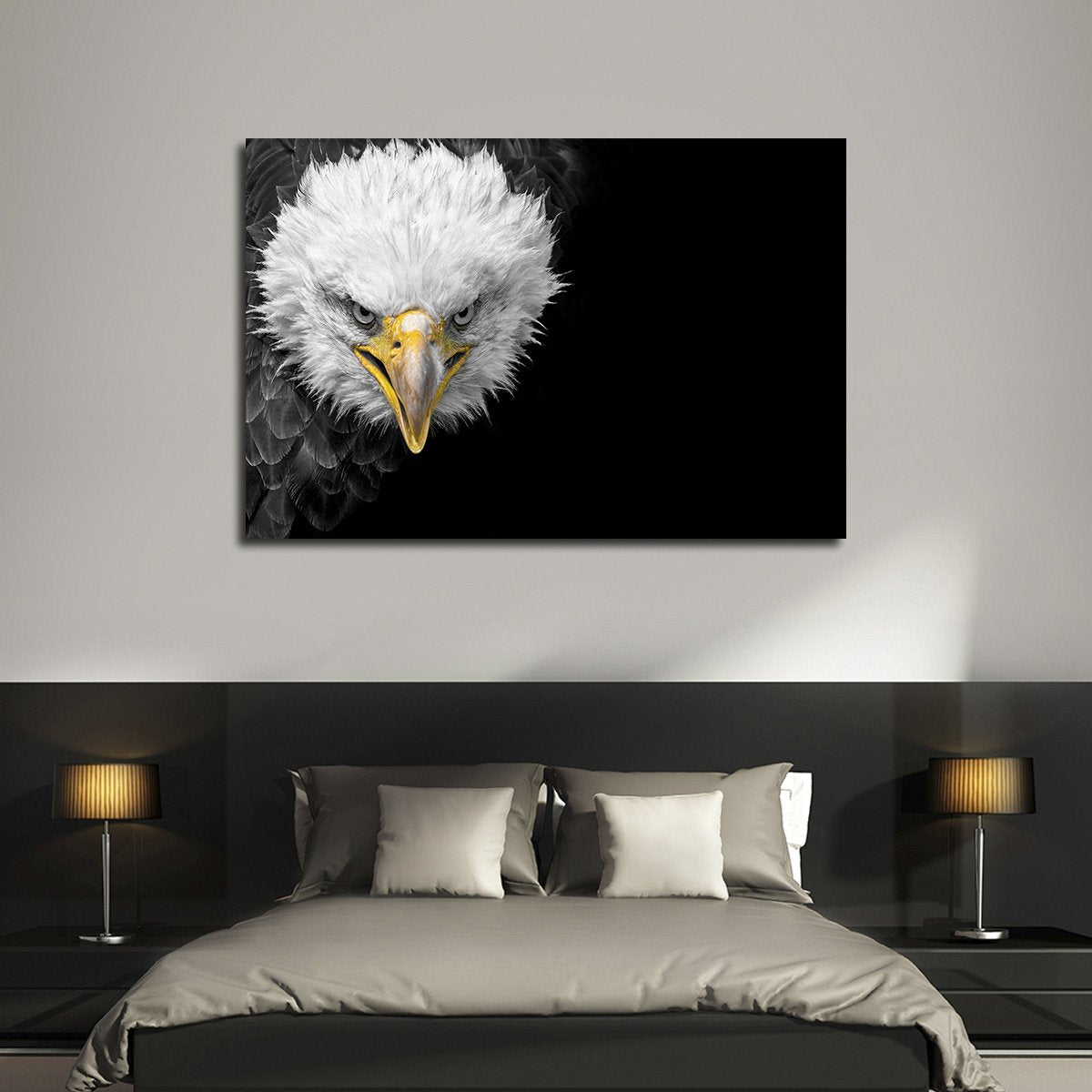 Bald Eagle Pop Multi Panel Canvas Wall Art
