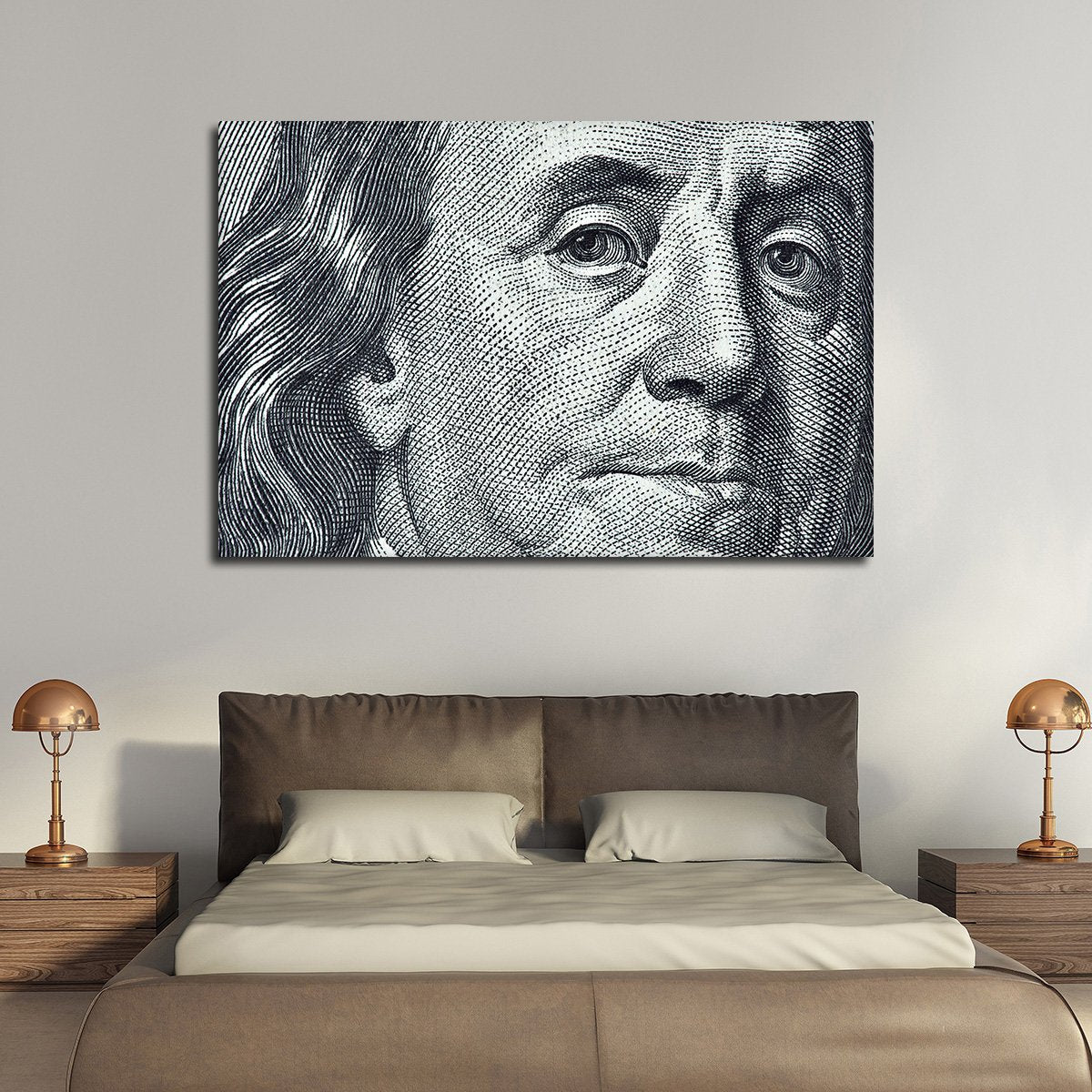 Benjamin Franklin Multi Panel Canvas Wall Art