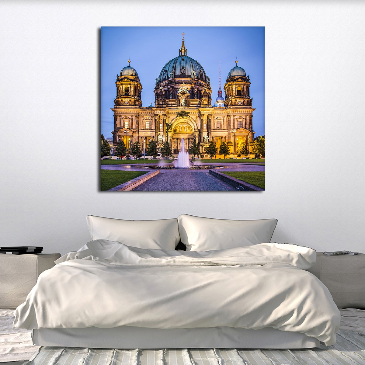 Berlin Cathedral Multi Panel Canvas Wall Art