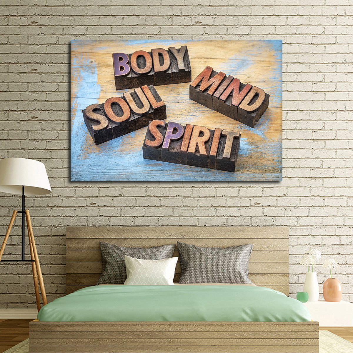 Body And Soul Multi Panel Canvas Wall Art