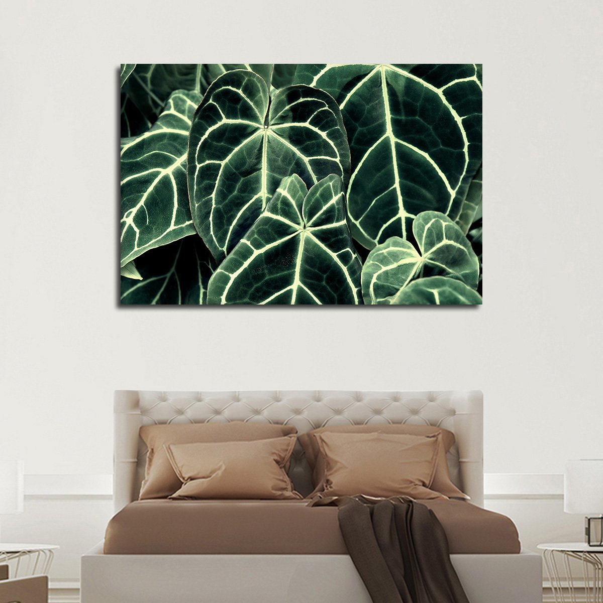 Bright Leaves Multi Panel Canvas Wall Art
