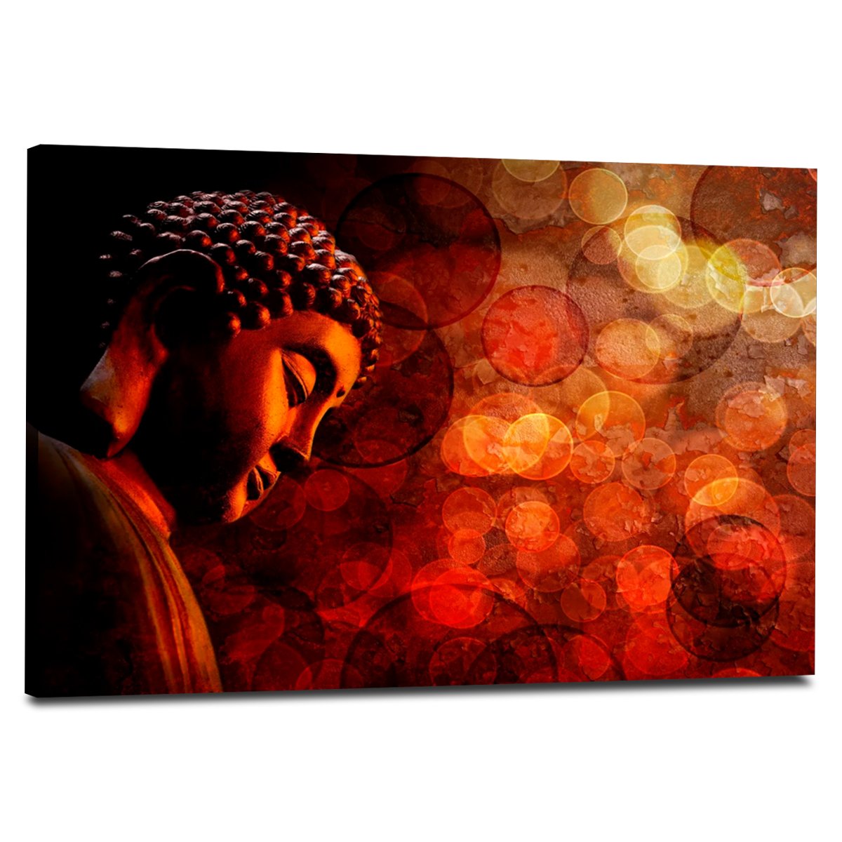 Buddhist Meditation Multi Panel Canvas Wall Art
