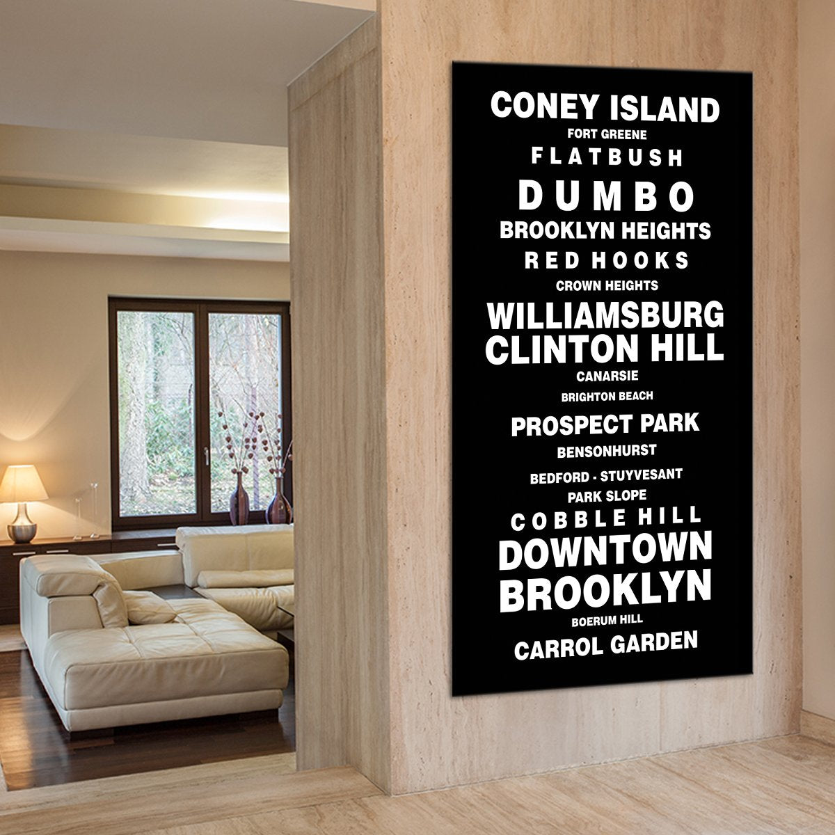 Bus Roll Brooklyn Multi Panel Canvas Wall Art