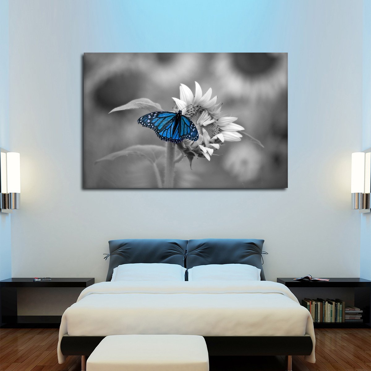 Butterfly Pop Multi Panel Canvas Wall Art