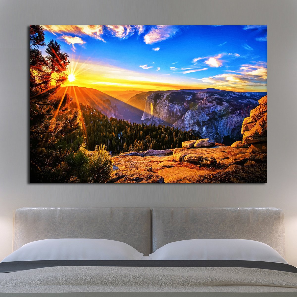 Canyonlands Sunrise Multi Panel Canvas Wall Art