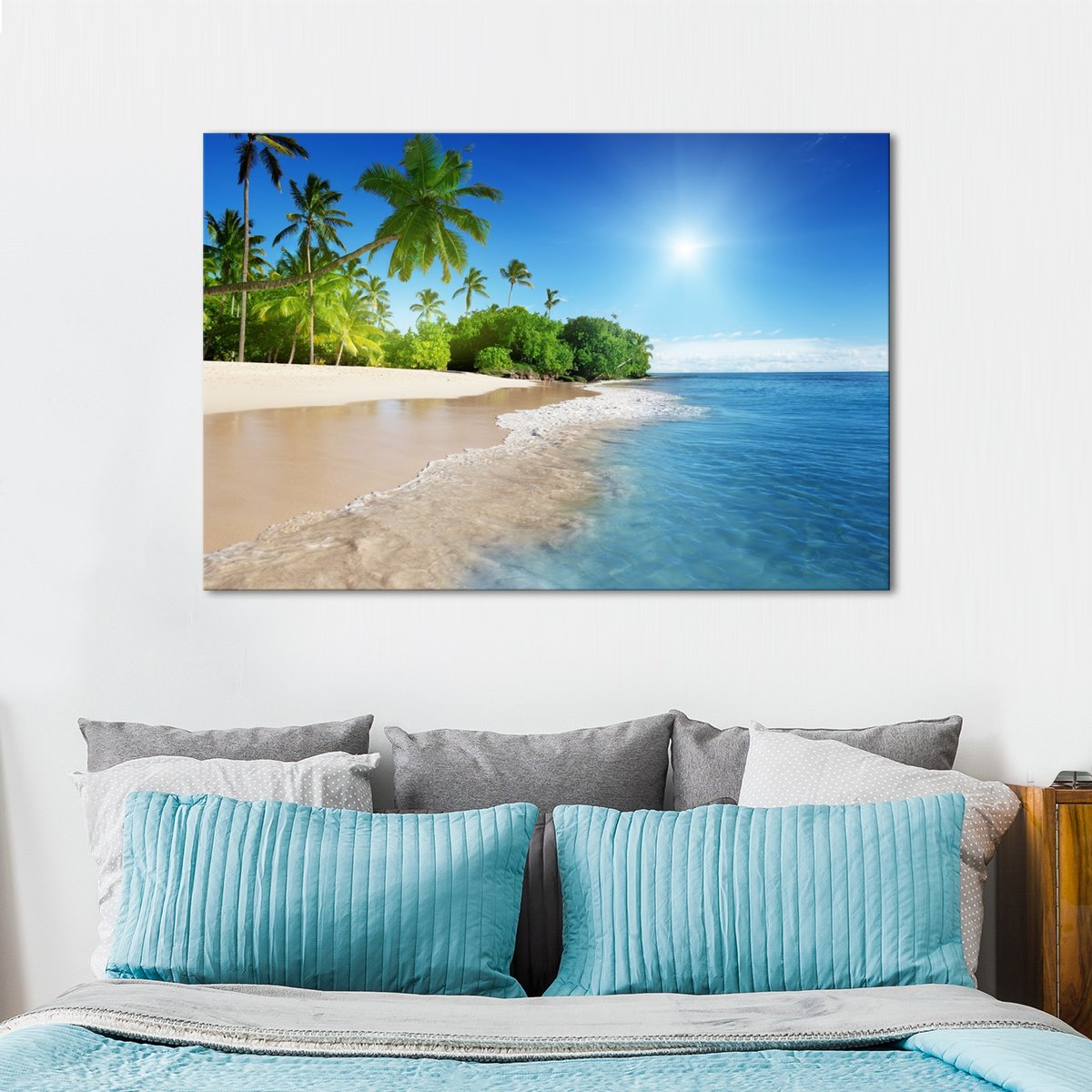 Caribbean Sea Multi Panel Canvas Wall Art