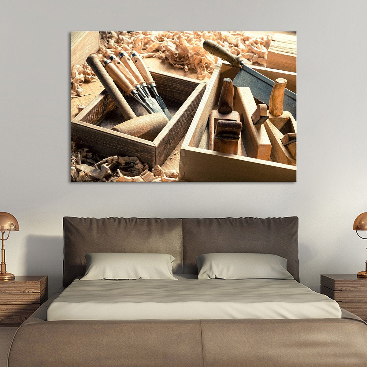 Carpenter Multi Panel Canvas Wall Art