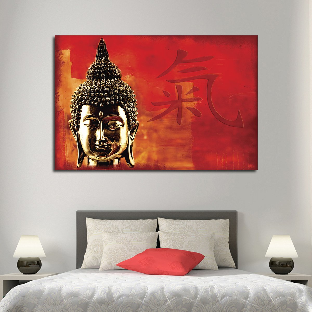 Chi Buddha Multi Panel Canvas Wall Art
