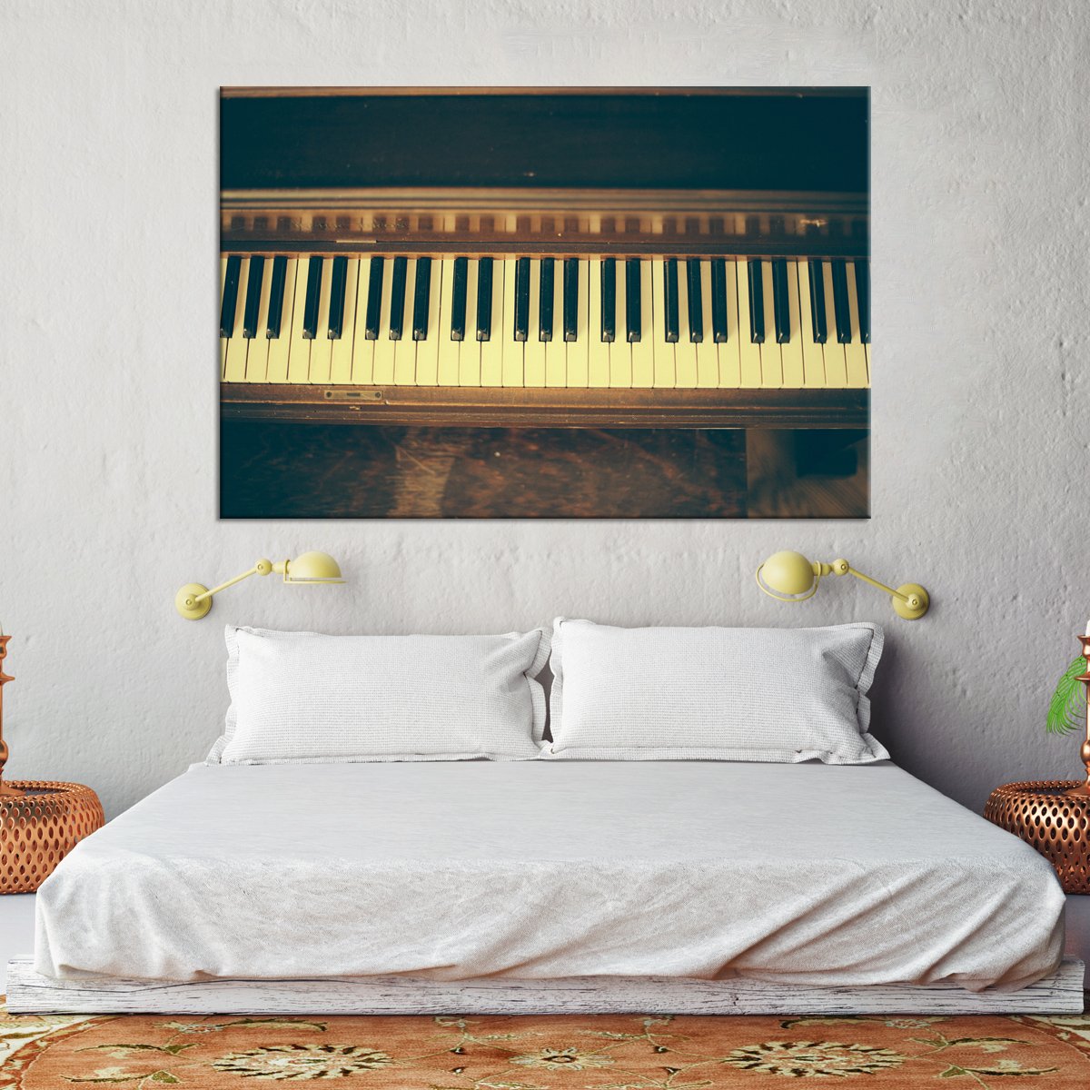 Classical Piano Multi Panel Canvas Wall Art