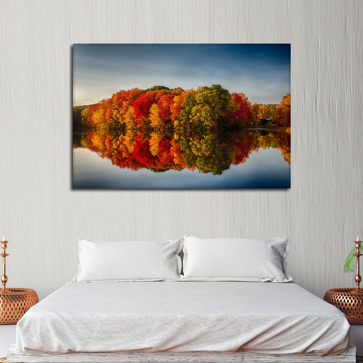 Colors of Fall Multi Panel Canvas Wall Art