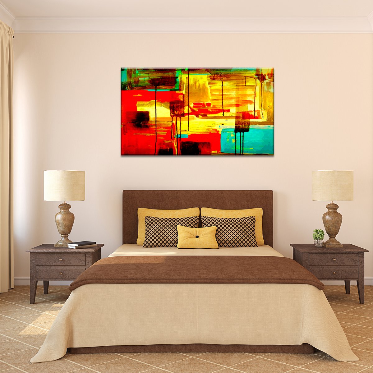Composition By Greg Multi Panel Canvas Wall Art