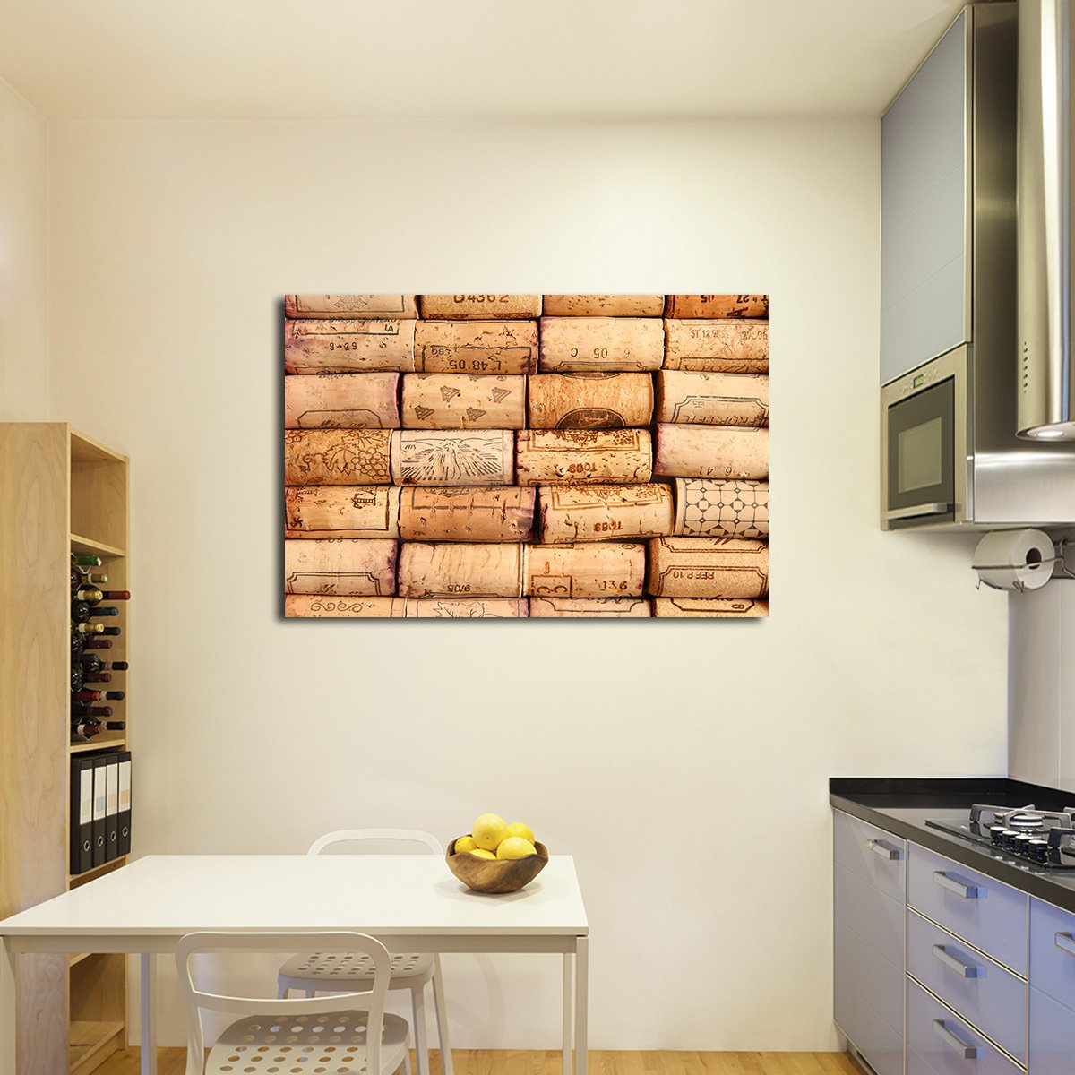 Corks Wall Multi Panel Canvas Wall Art