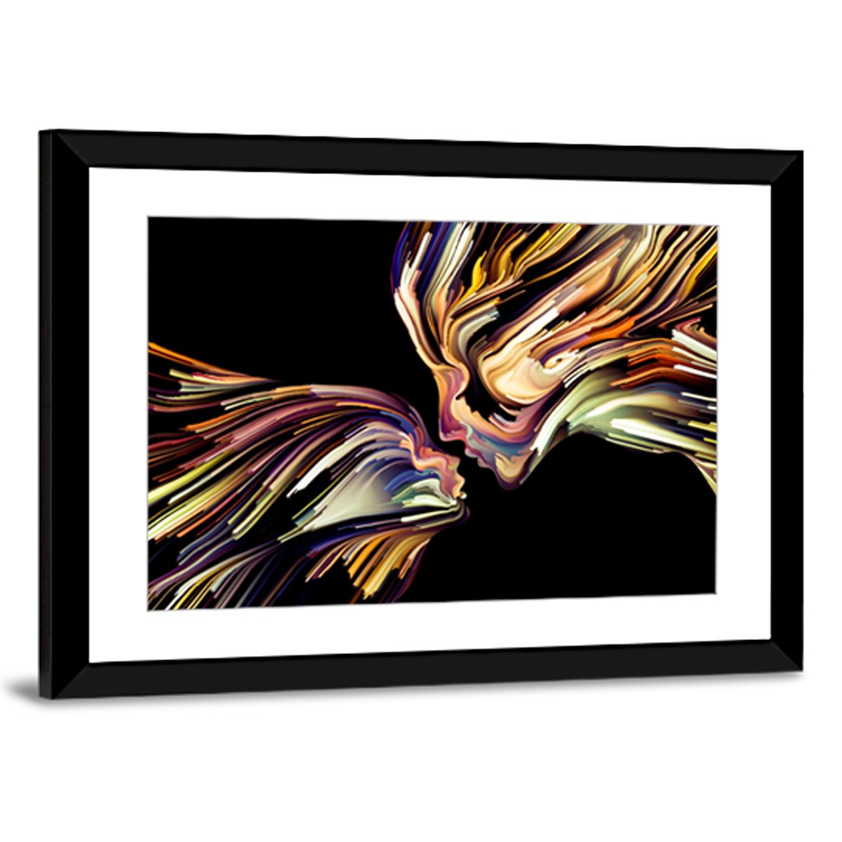 Creative Profile Multi Panel Canvas Wall Art