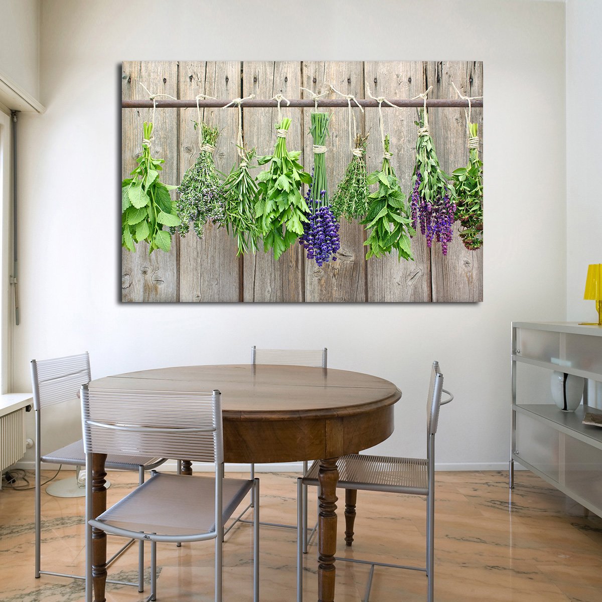 Culinary Herbs Multi Panel Canvas Wall Art