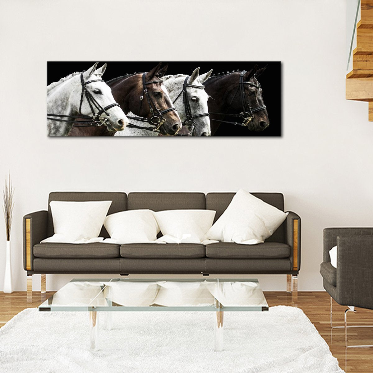 Dressage Competition Multi Panel Canvas Wall Art