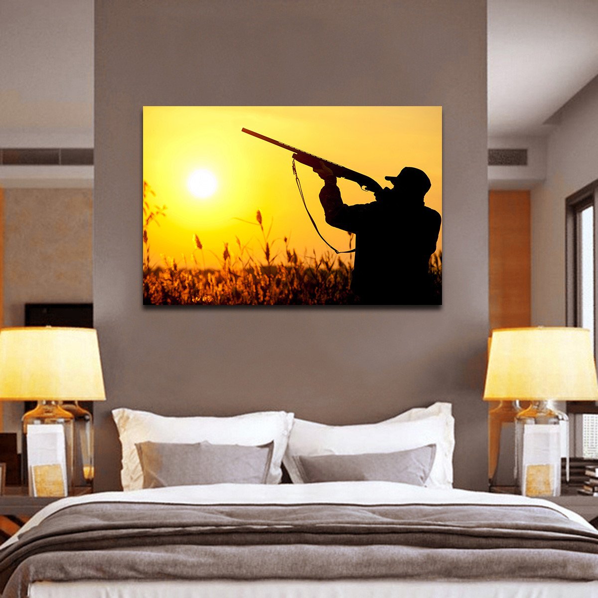 Duck Hunter Multi Panel Canvas Wall Art
