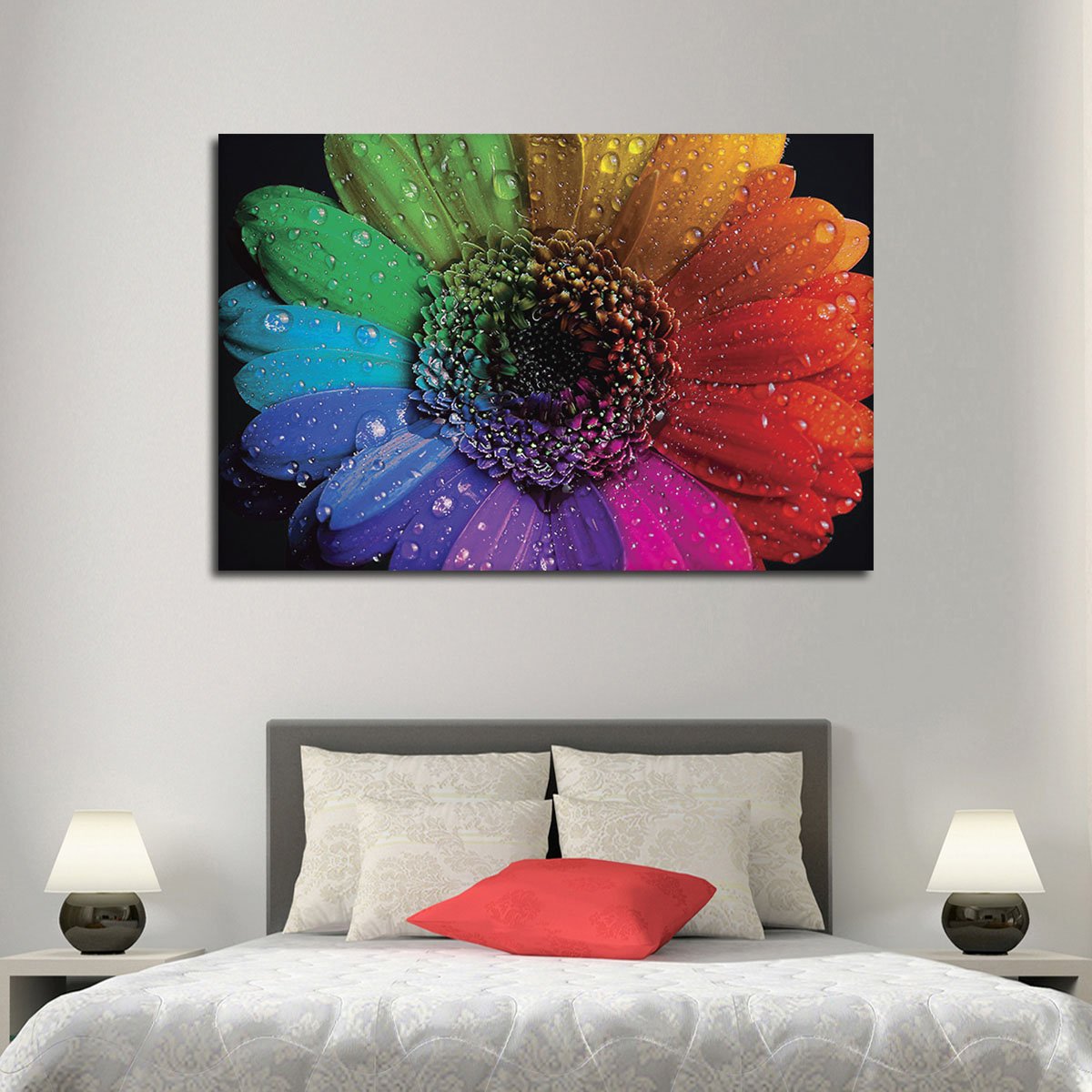 Earth Flower Multi Panel Canvas Wall Art