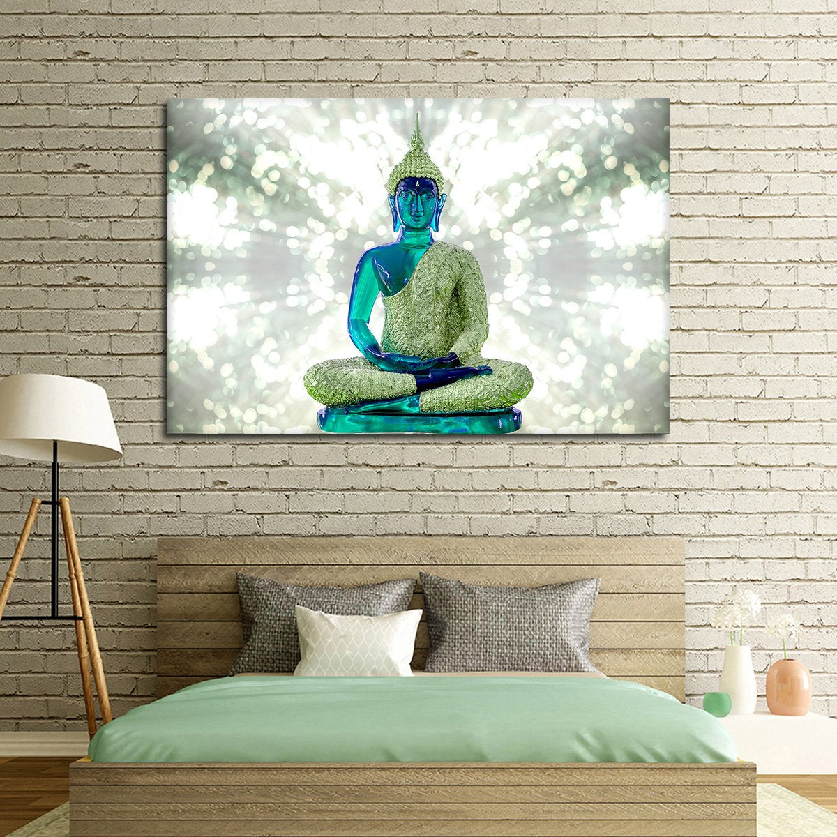 Emerald Energy Multi Panel Canvas Wall Art