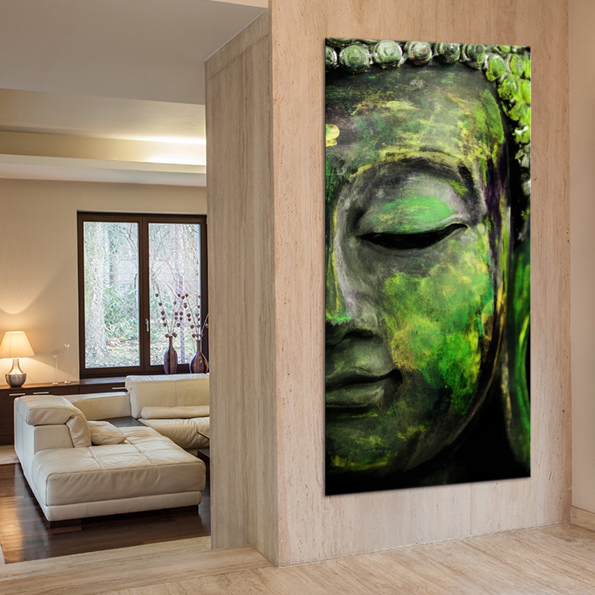 Emerald Tides Of Tranquility Multi Panel Canvas Wall Art