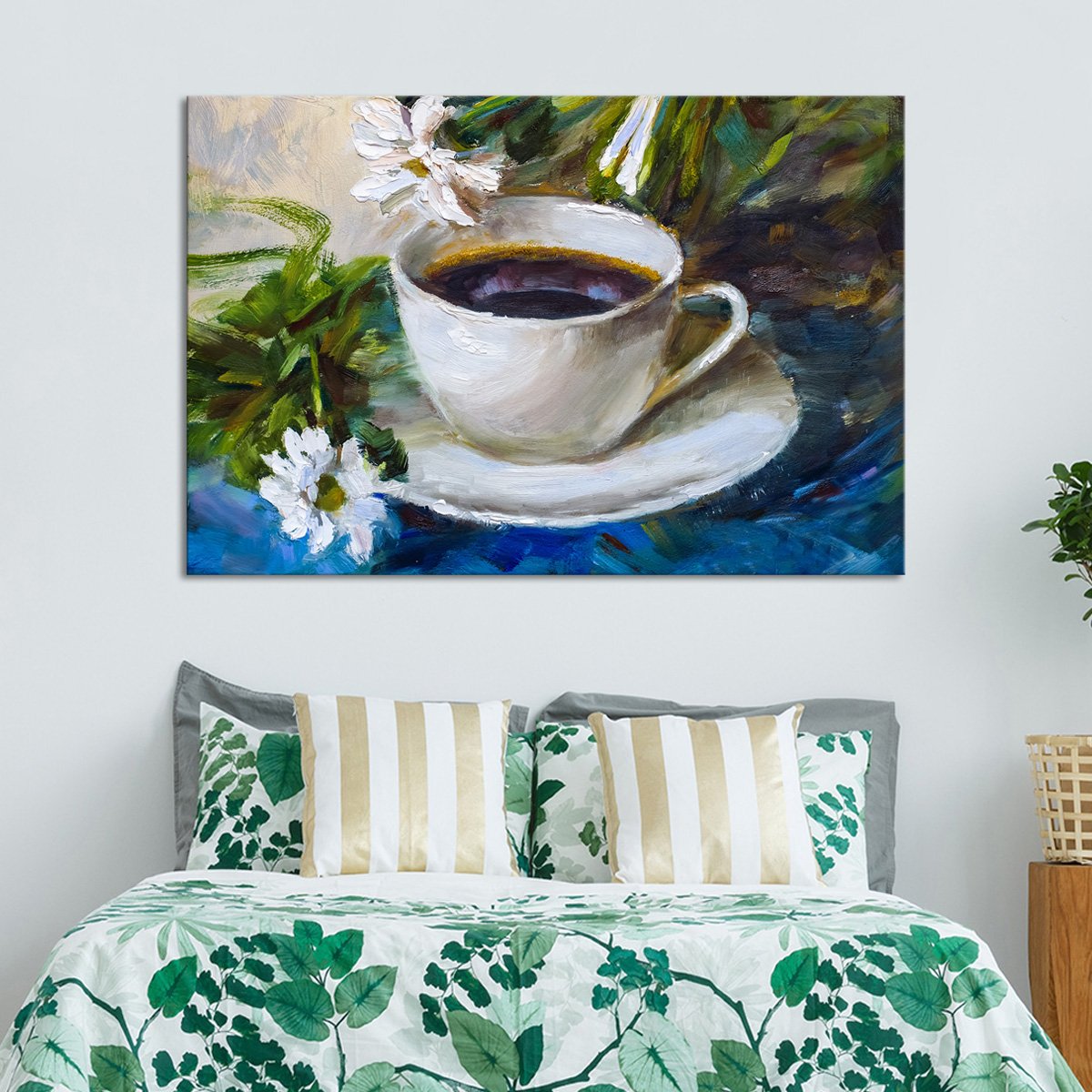 Enticing Coffee Multi Panel Canvas Wall Art
