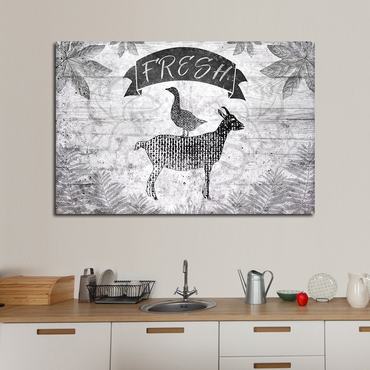 Farm Friends Multi Panel Canvas Wall Art