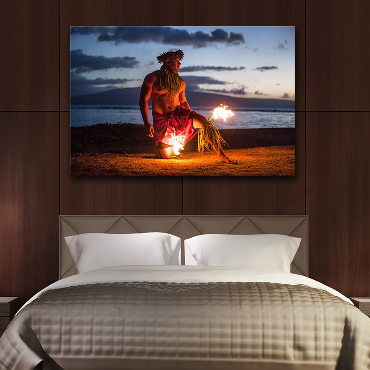 Fire Dancer Multi Panel Canvas Wall Art